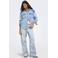 ONLY Onlcecilia Hw Wide Leg Dnm bootcut jeans - lichtblauw