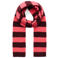 CKS gestreepte sjaal Scoison rood