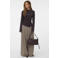 VERO MODA x Wehkamp rechtvallende top - donkerbruin