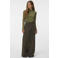 VERO MODA x Wehkamp mesh top met stippen - groen