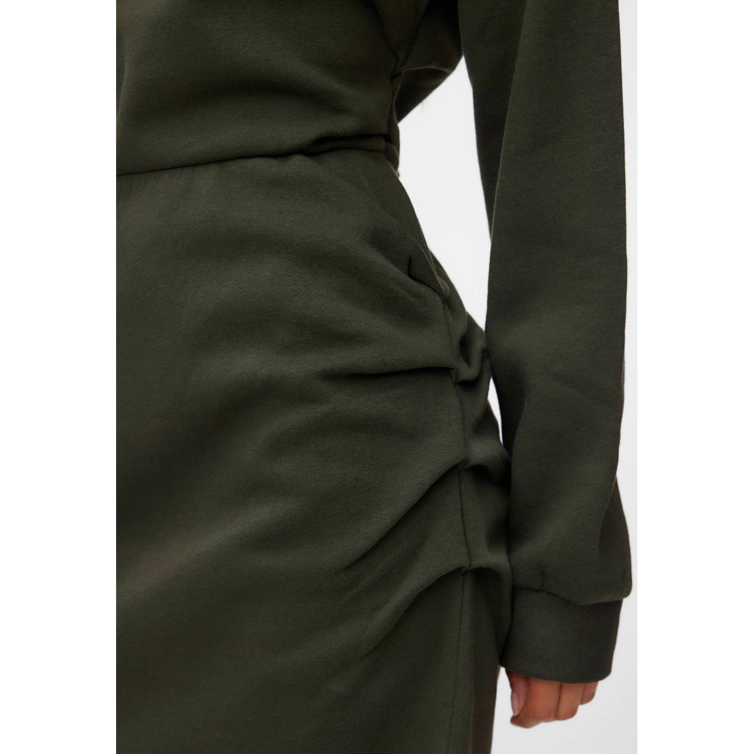VERO MODA midi sweatjurk groen