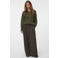 VERO MODA x Wehkamp rechtvallend gebreid vest met wol - groen