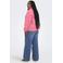 ONLY CARMAKOMA teddy fleecevest Plus Size - roze