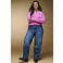ONLY CARMAKOMA gebreide trui Plus Size - roze