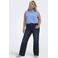 ONLY CARMAKOMA Carwilly Hw Wide Dnm Tai081 Noos jeans Plus Size - donkerblauw
