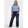 ONLY CARMAKOMA Plus Size wide leg jeans - dark blue