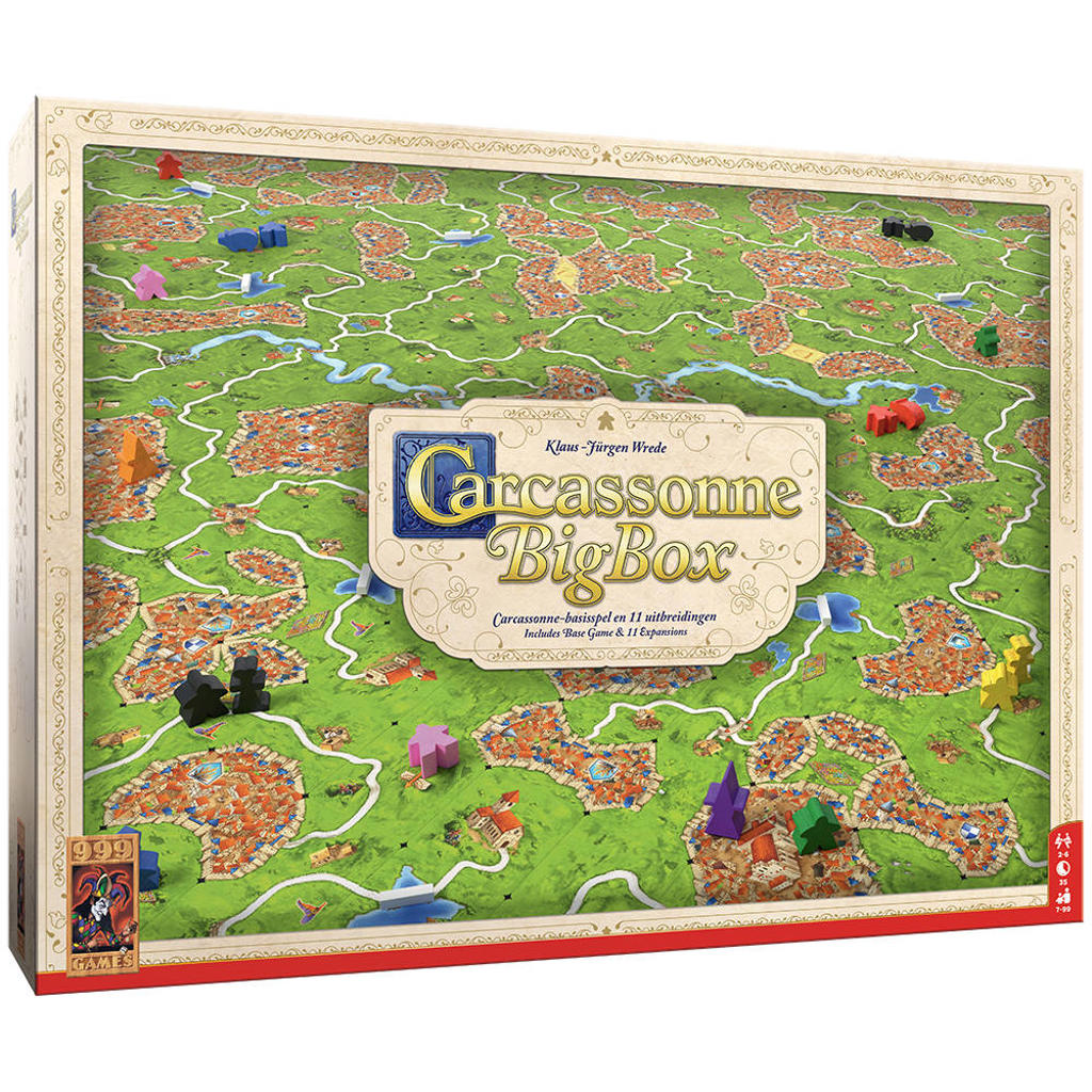 999 Games Carcassonne Big Box bordspel
