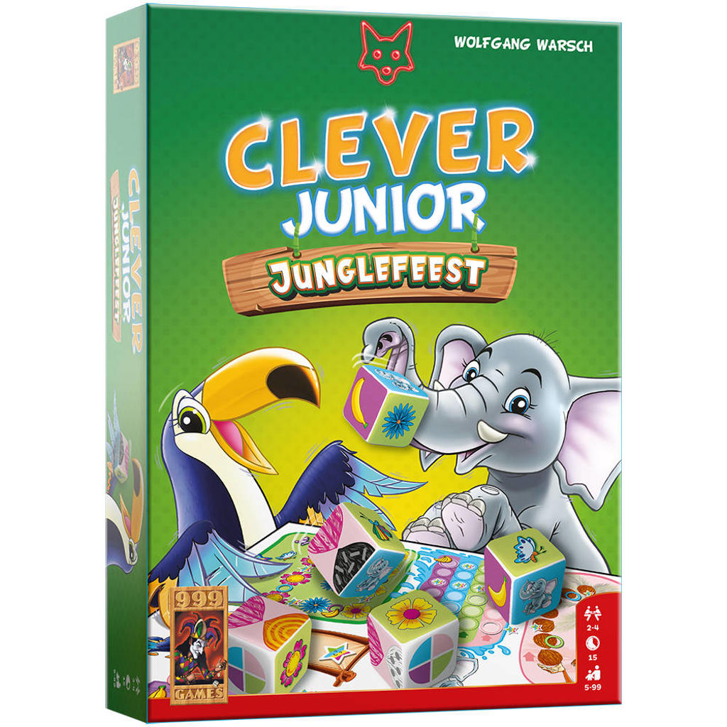 999 Games Clever Junior Jungle bordspel
