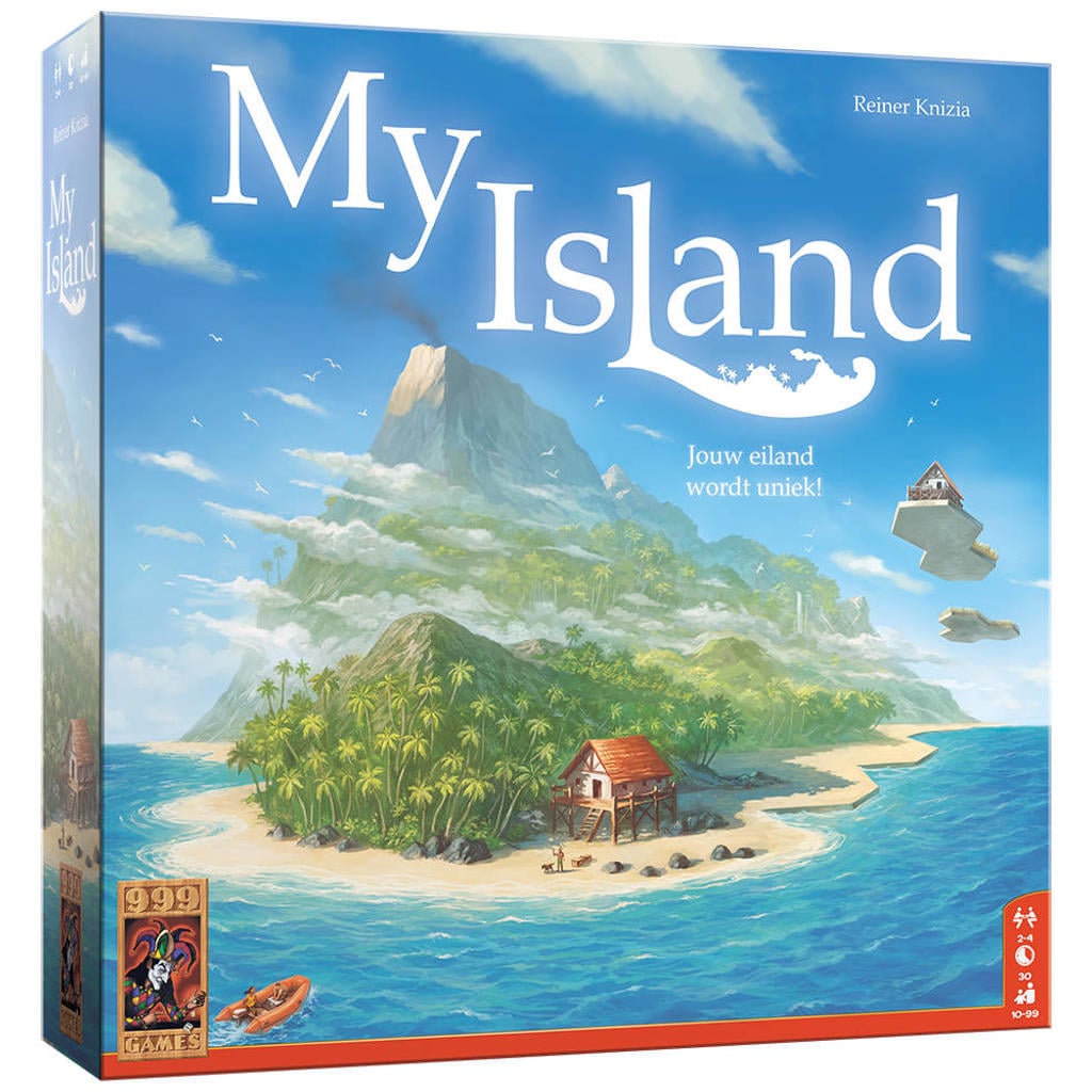 999 Games My Island bordspel