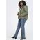 ONLY CARMAKOMA quilted jas Plus Size - groen