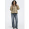 ONLY CARMAKOMA quilted jas Plus Size - goud