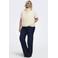 ONLY CARMAKOMA teddy bodywarmer Plus Size - ecru