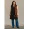 VERO MODA CURVE Plus Size gilet - bruin