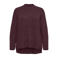 VERO MODA CURVE gebreide trui Plus Size - donkerrood