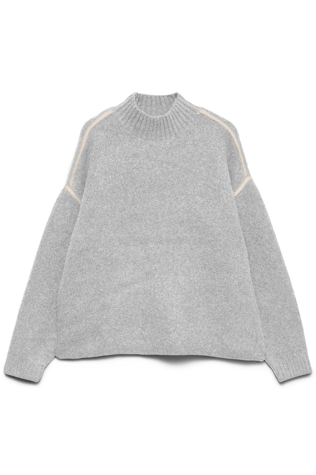 VERO MODA trui met wol - grijs