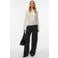 VERO MODA wide leg casual broek - antraciet
