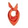 Summum triangle scarf Hairy koraalrood