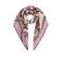 Summum sjaal Satin roze