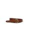 Summum leren riem Perforated bruin