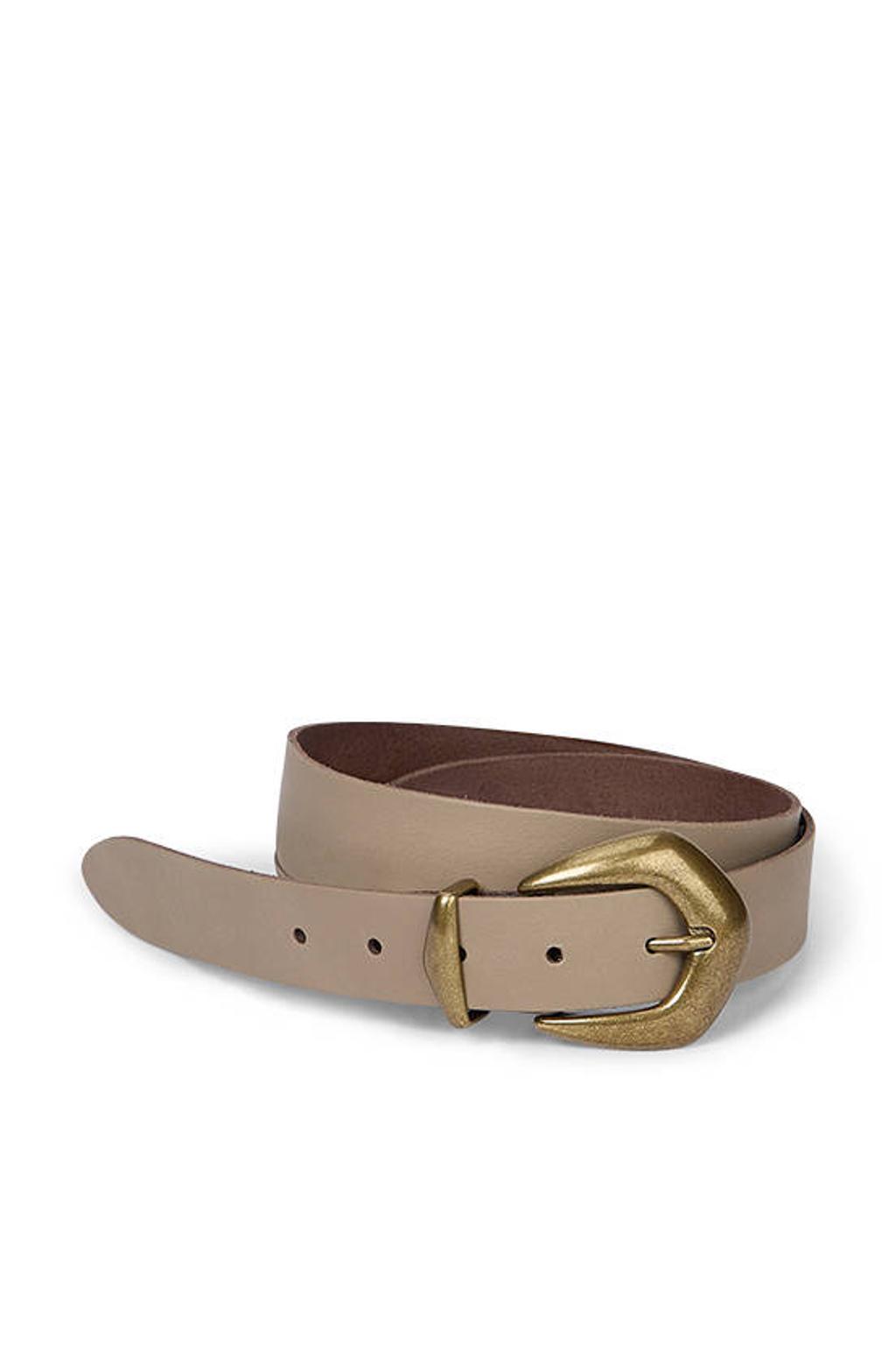 Summum leren riem Western beige