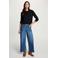 Morgan wide leg jeans - mediumblauw