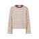 America Today gestreepte longsleeve - geel
