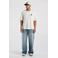 America Today boxy T-shirt met backprint - ecru