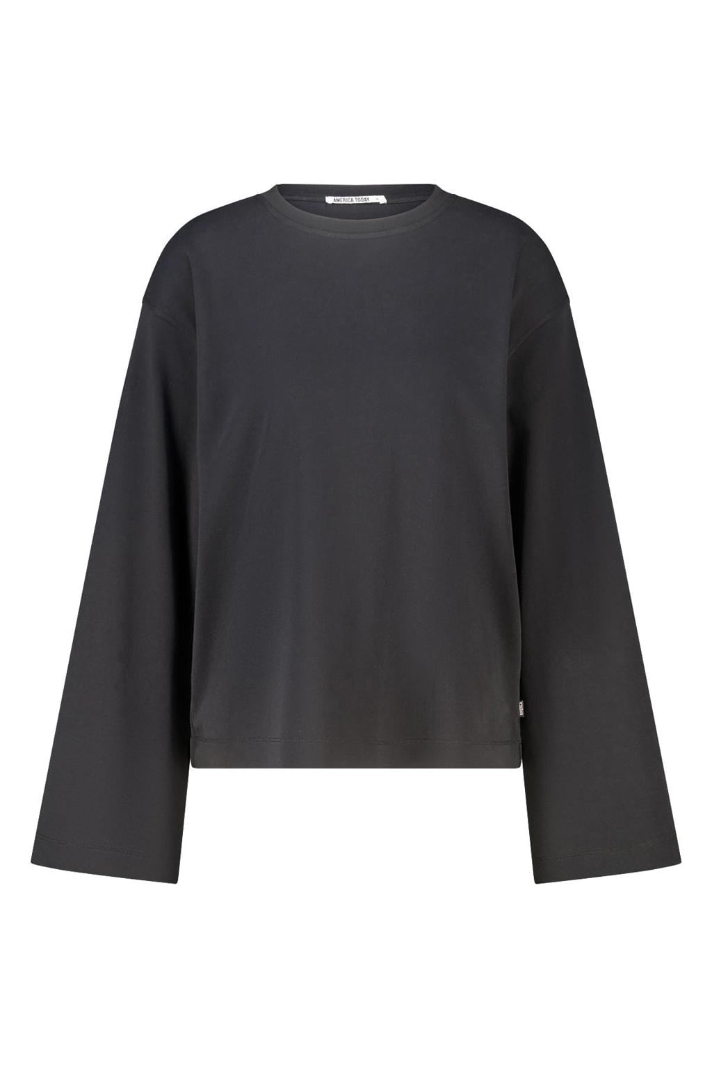 America Today longsleeve - zwart