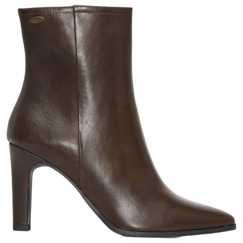 s.Oliver Women Shoes enkellaarzen met hak bruin