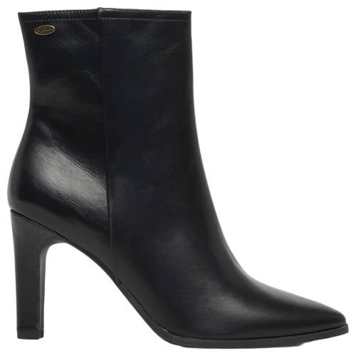 s.Oliver Women Shoes enkellaarsjes met hak zwart