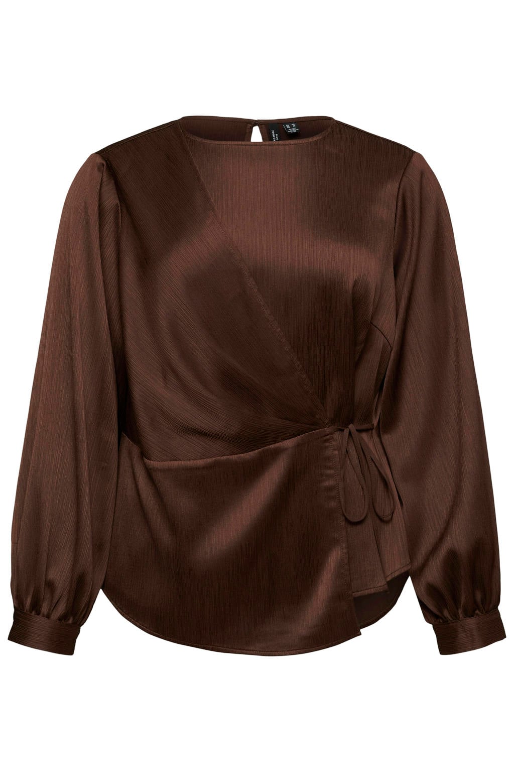 VERO MODA CURVE top Plus Size - bruin