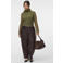 VERO MODA Curve x Wehkamp Plus Size casual broek - bruin