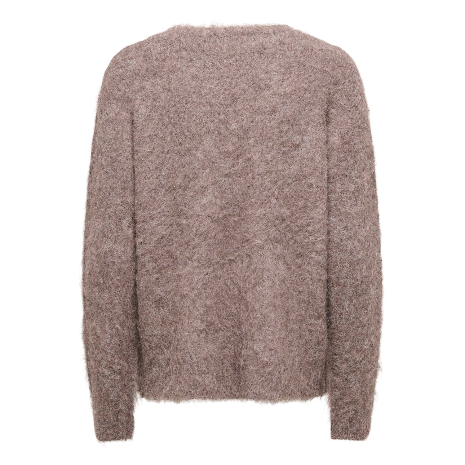 JDY gebreide trui met wol beige