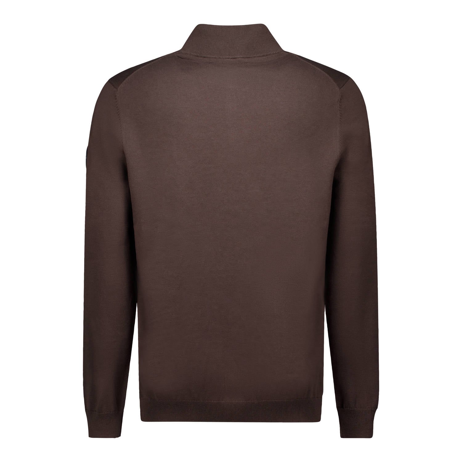 Airforce regular fit gebreide trui dark coffee