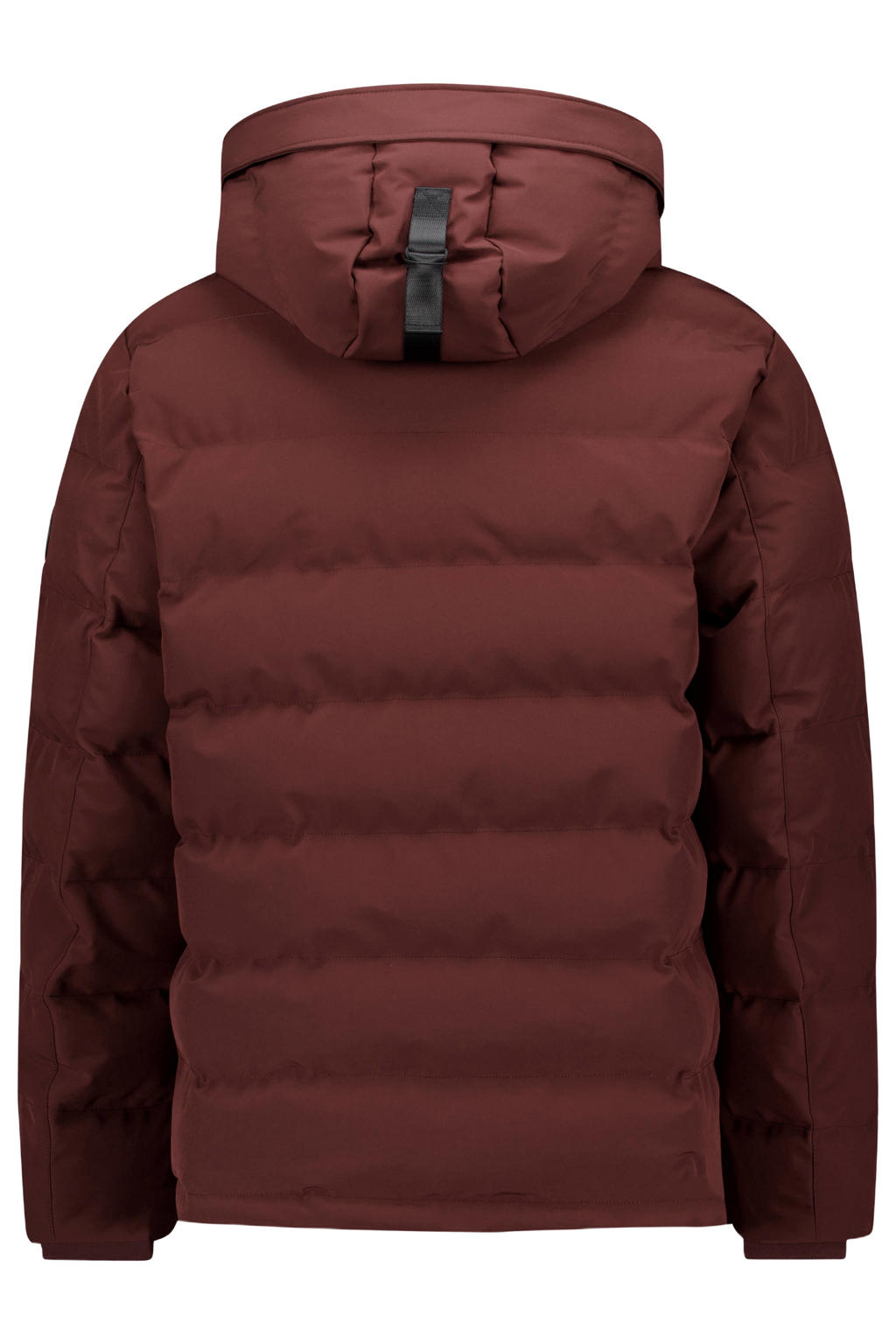Airforce quilted winterparka - roodbruin