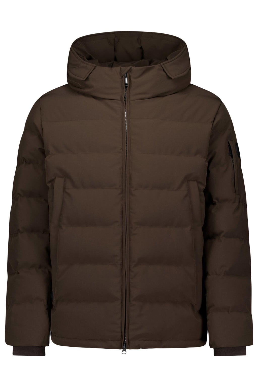 Airforce Mitchell quilted winterparka - donkerbruin