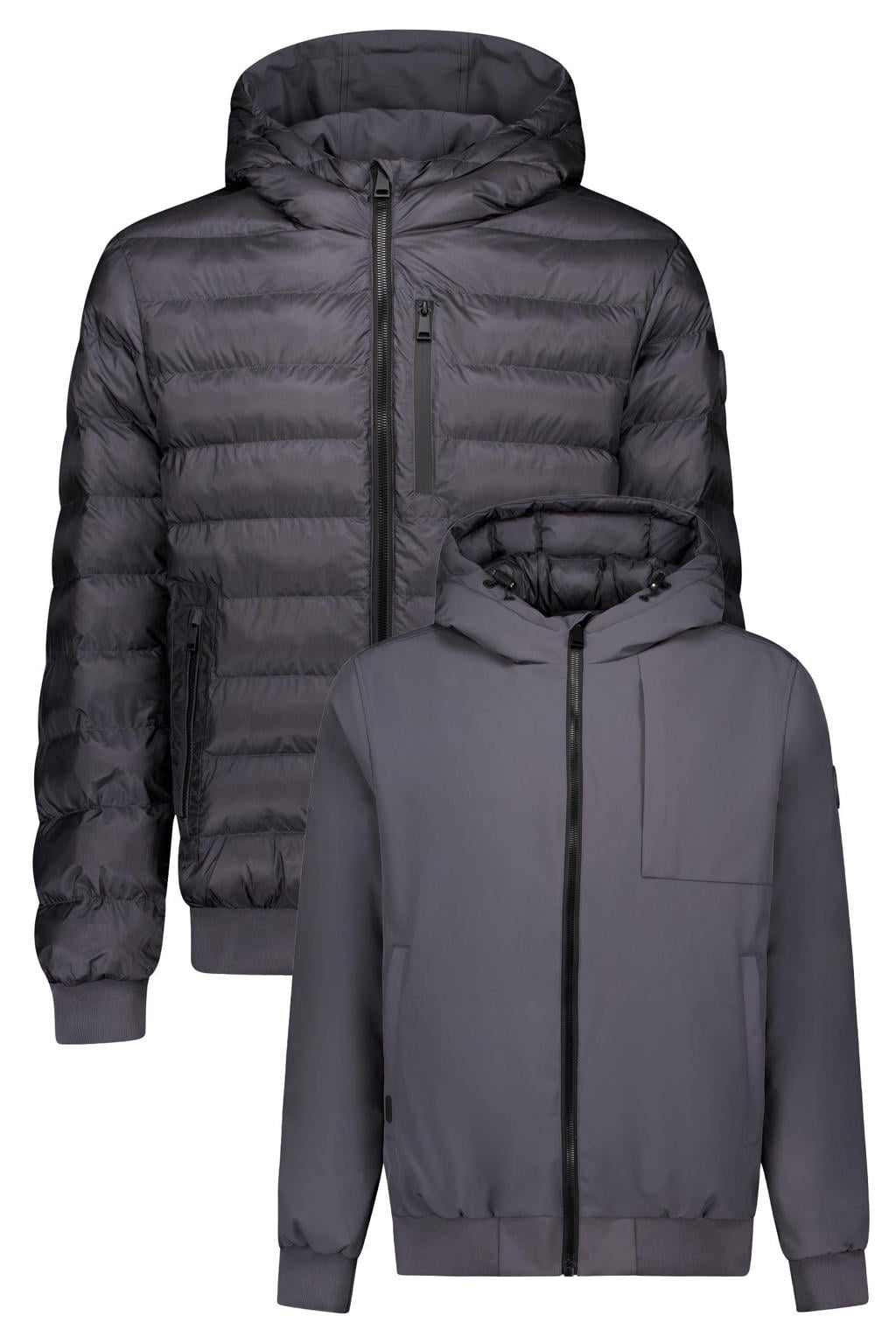 Airforce quilted winterjas - magnet