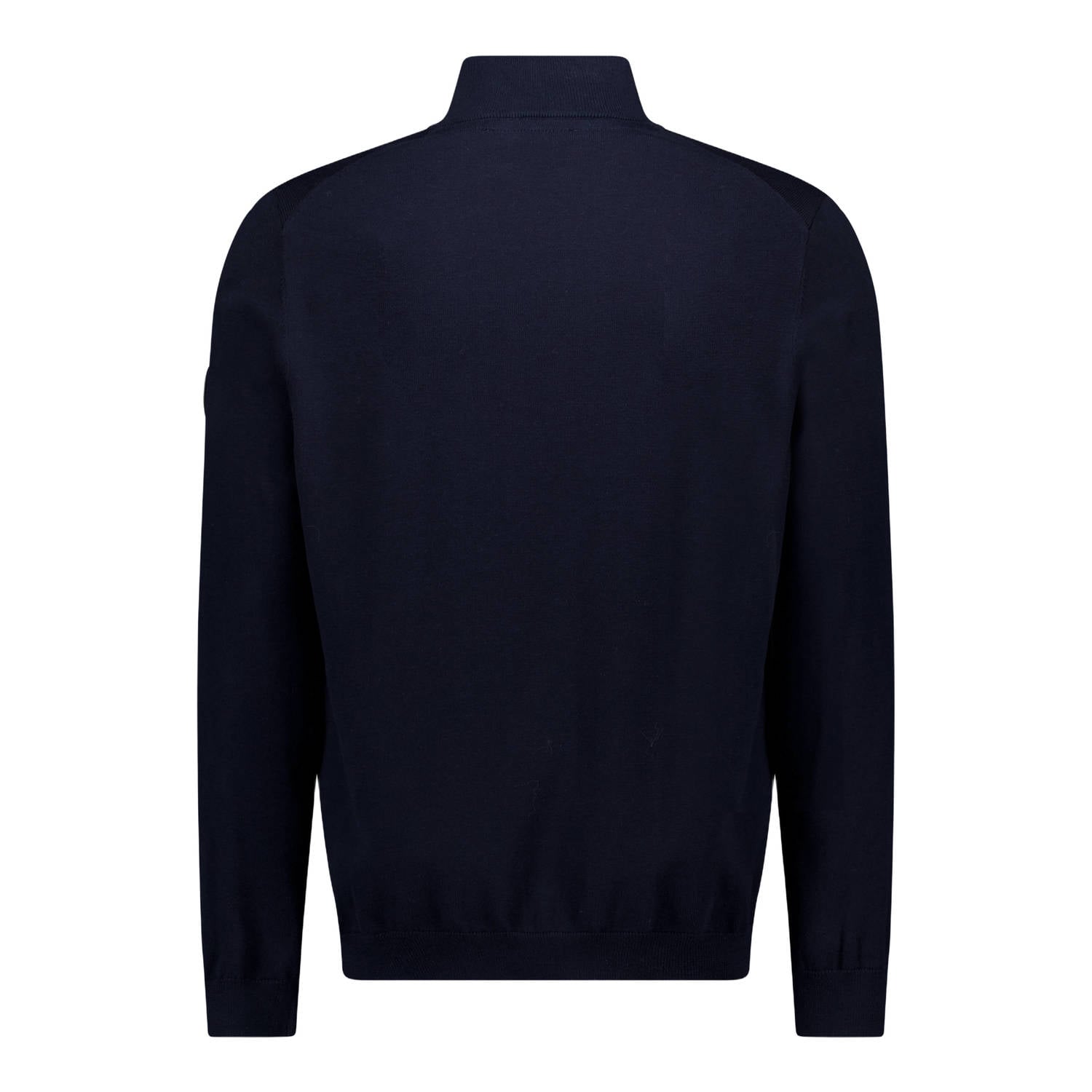 Airforce katoenen regular fit gebreide trui donkerblauw