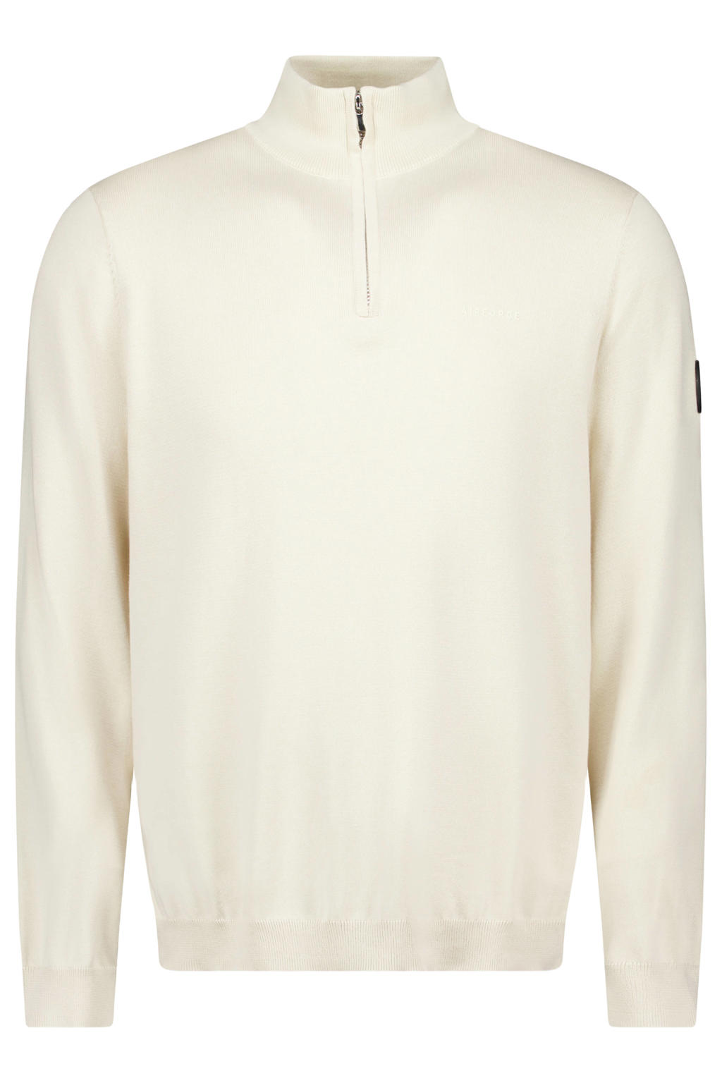 Airforce katoenen regular fit gebreide trui - moonbeam