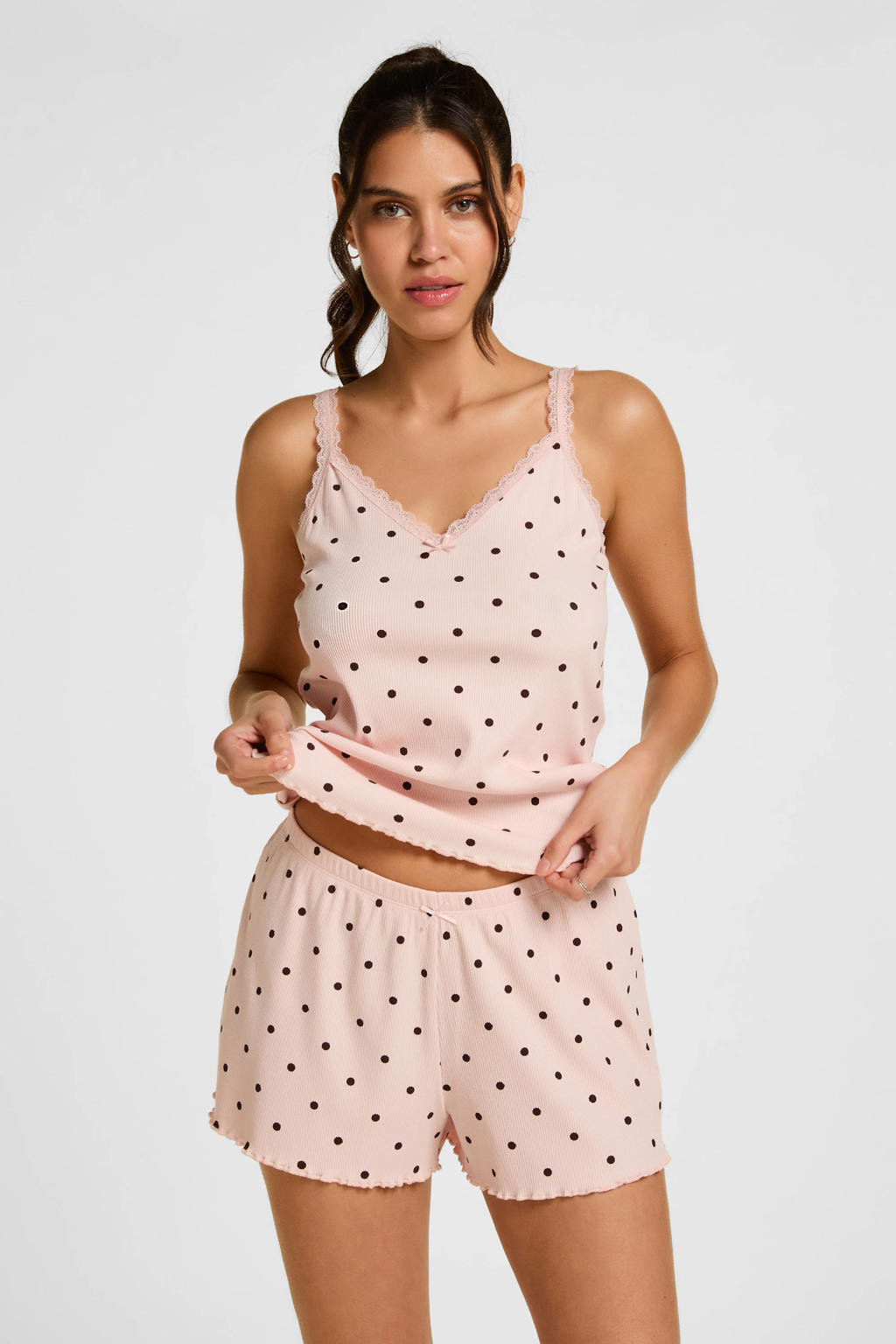 Hunkemöller pyjamashort - roze