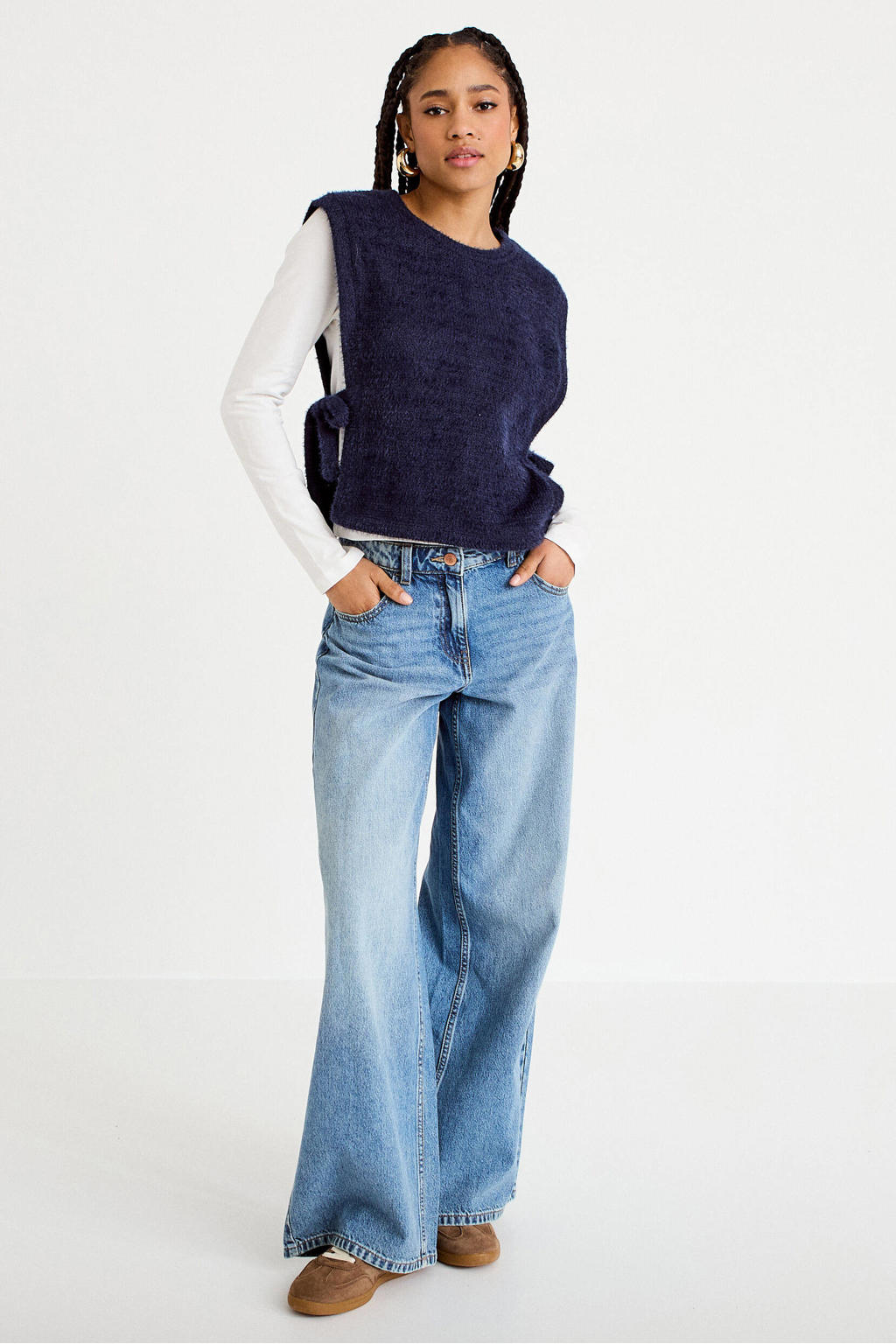 Cache Cache top - marineblauw