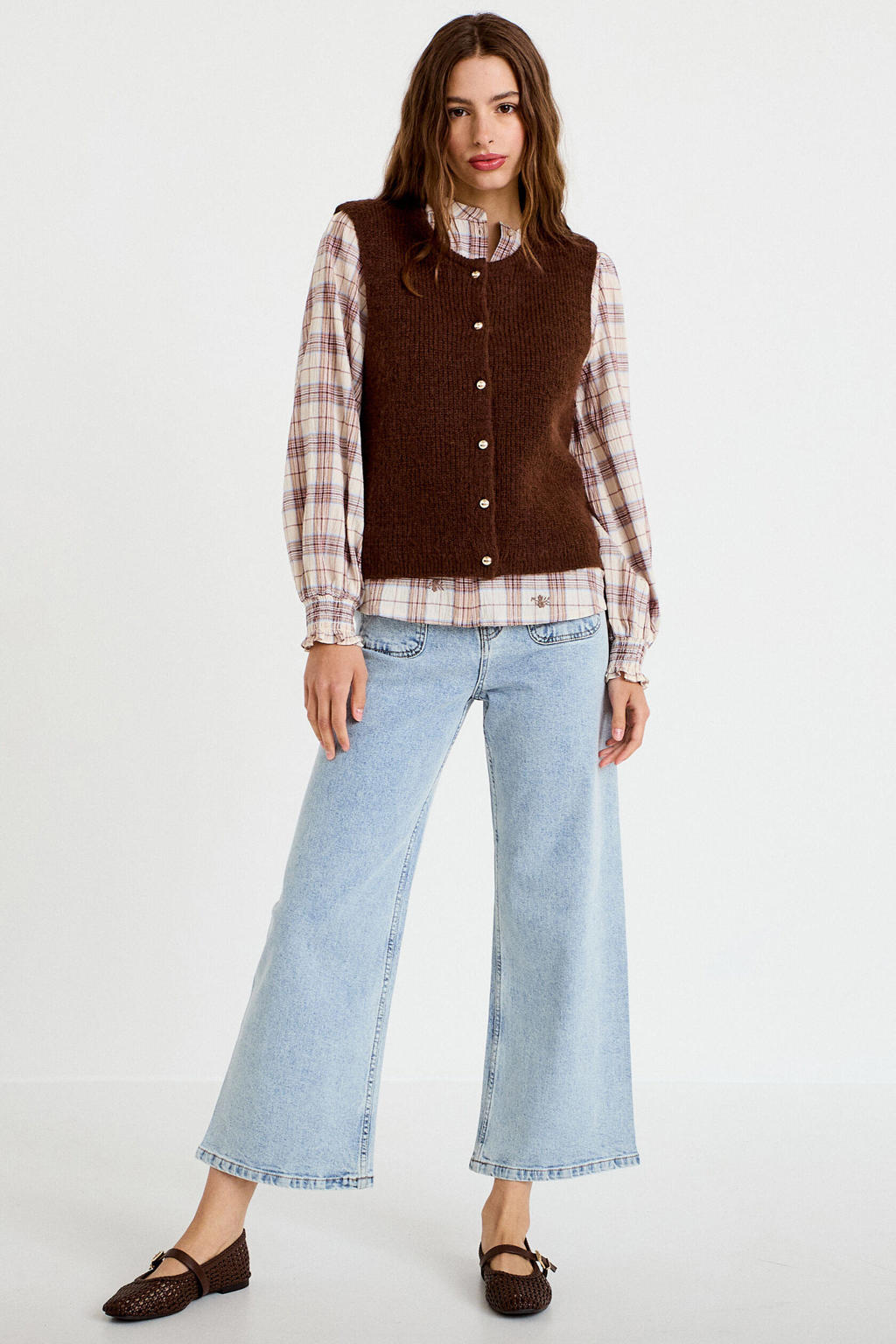 Cache Cache gilet - donkerbruin