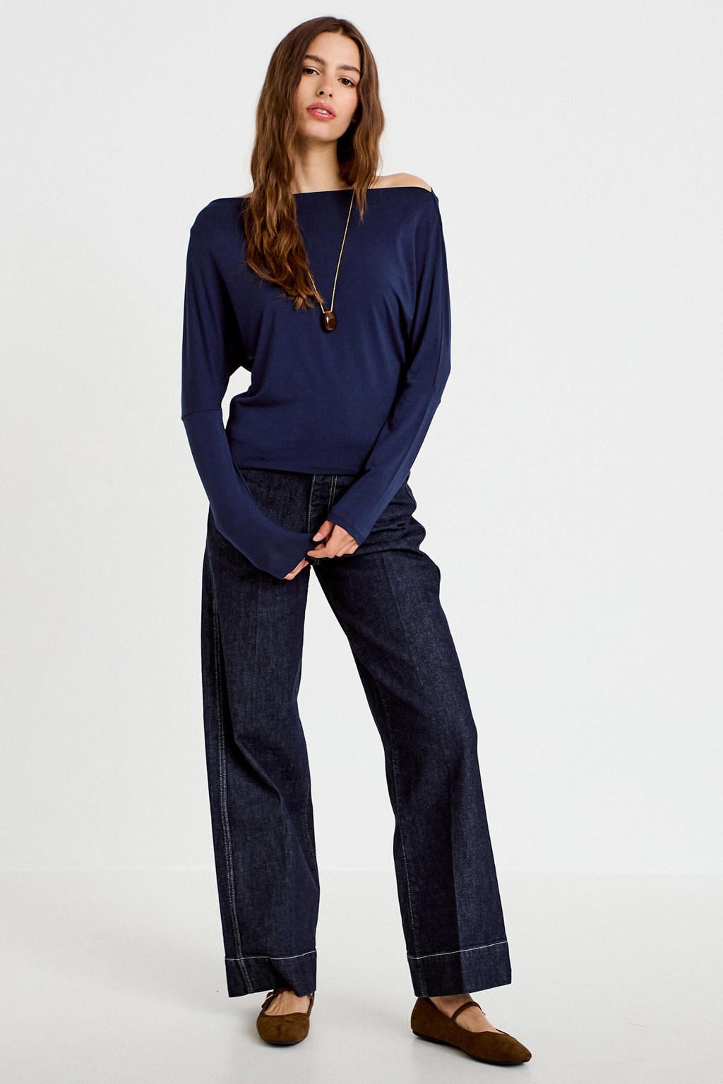 Cache Cache top - marineblauw