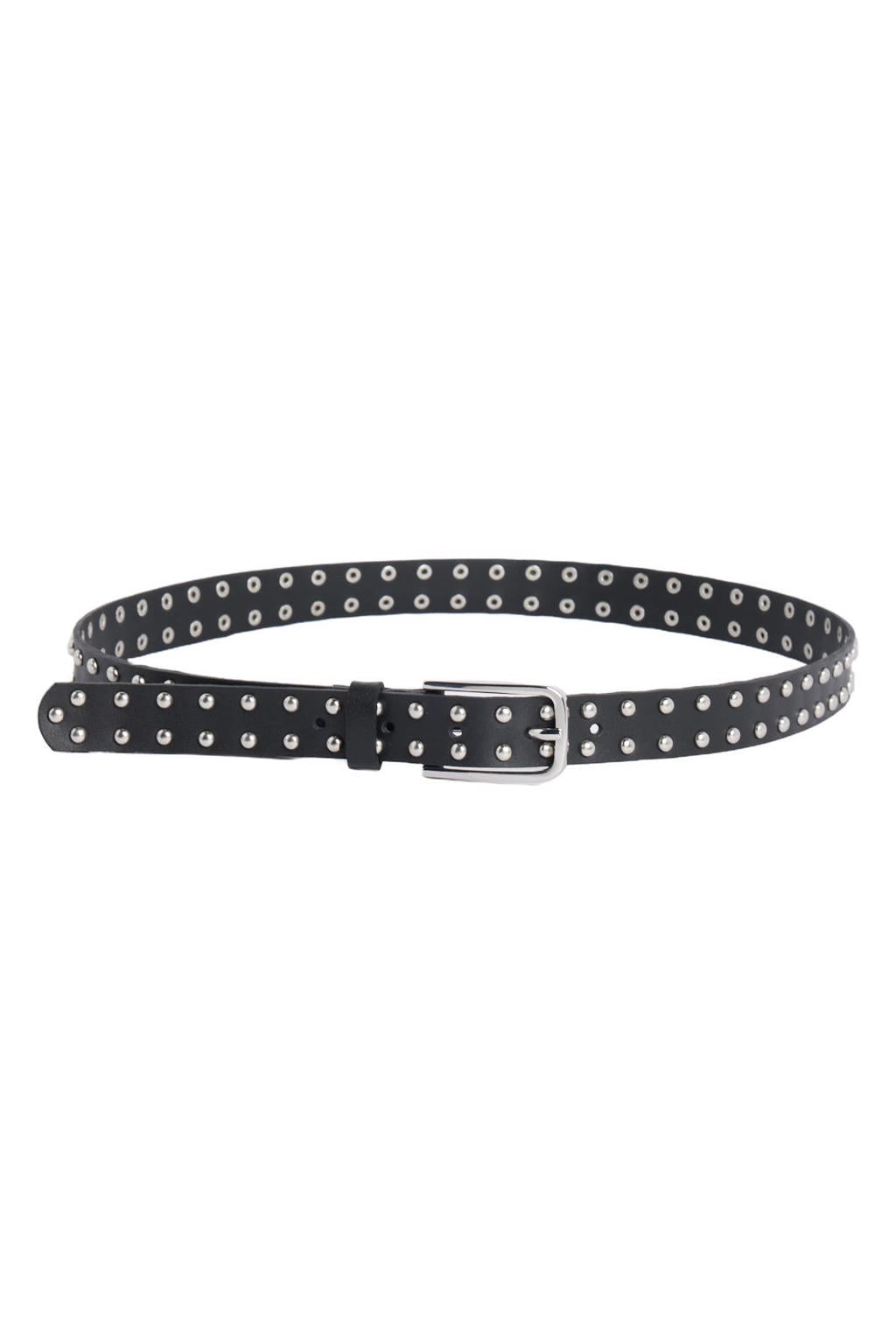 America Today leren riem zwart