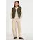 Cache Cache teddy gilet - donkergroen