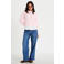 Cache Cache gebreid vest met ruches en wol - lichtroze