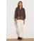 LOLALIZA blouse met stippen - bruin