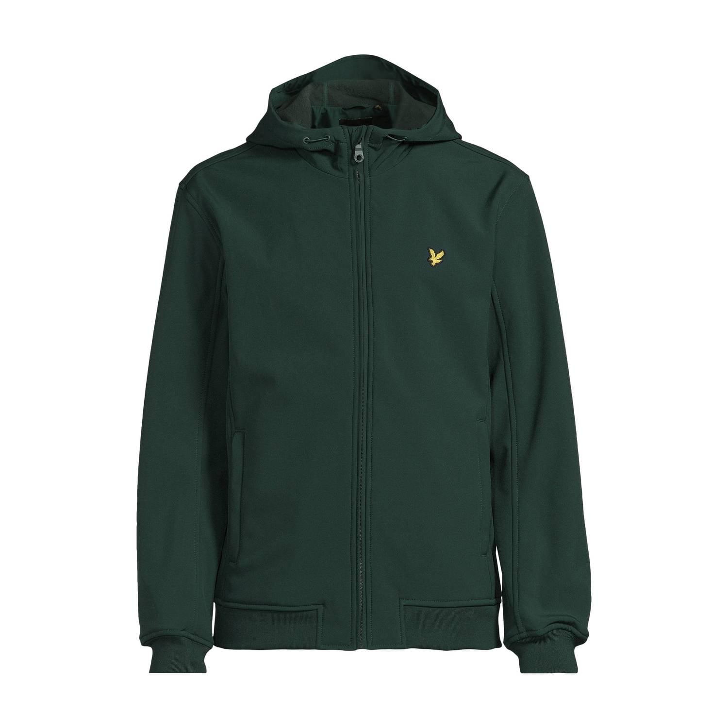 Lyle & Scott softshell jas dark green