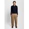 Lyle & Scott regular fit gebreide trui - donkerblauw