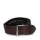 Manfield leren riem donkerrood